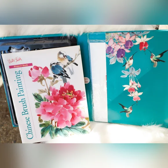 Vintage Walter Foster Chinese Brush Painting Kit - Picture 6 of 10